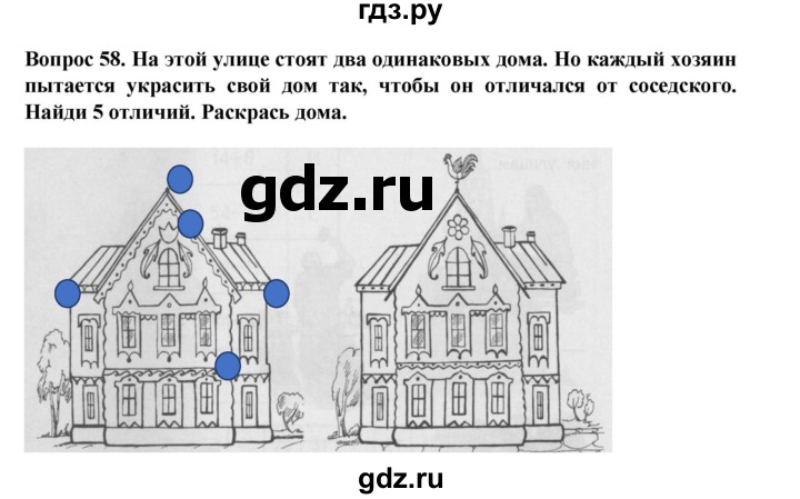 ГДЗ по окружающему миру 3 класс Потапов рабочая тетрадь  часть 2. задание - 58, Решебник 2018