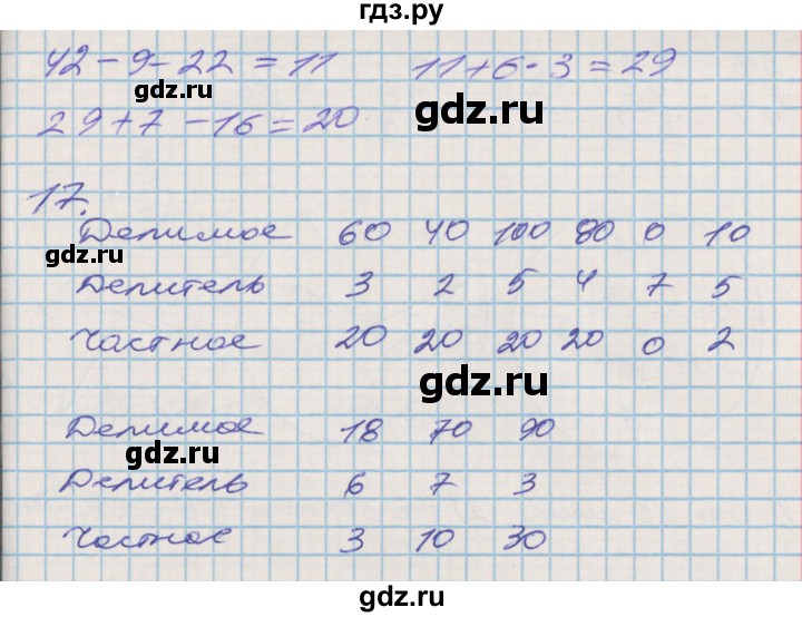 ГДЗ по математике 3 класс Дорофеев рабочая тетрадь  часть 1. страницы - 54, Решебник №2 2017