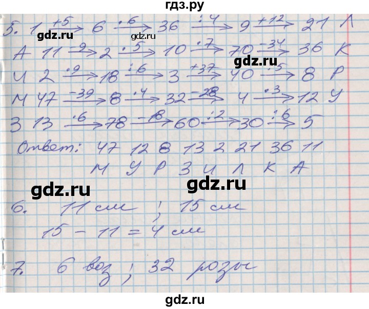 ГДЗ по математике 3 класс Дорофеев рабочая тетрадь  часть 1. страницы - 83, Решебник №2 2017