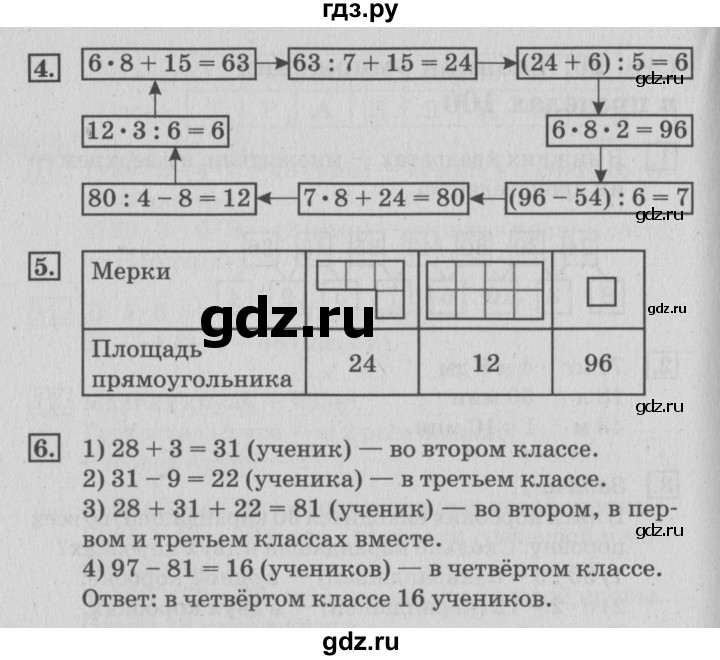 ГДЗ по математике 3 класс Дорофеев рабочая тетрадь  часть 2. страницы - 21, Решебник №3 2017