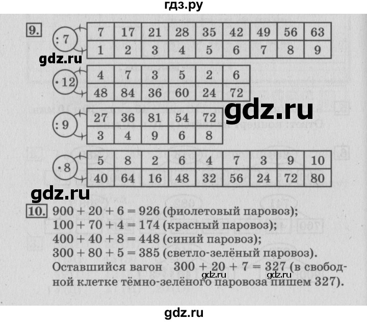 ГДЗ по математике 3 класс Дорофеев рабочая тетрадь  часть 2. страницы - 43, Решебник №3 2017