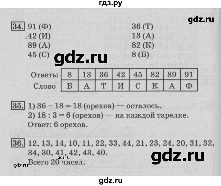 ГДЗ по математике 3 класс Дорофеев рабочая тетрадь  часть 1. страницы - 23, Решебник №3 к тетради 2017
