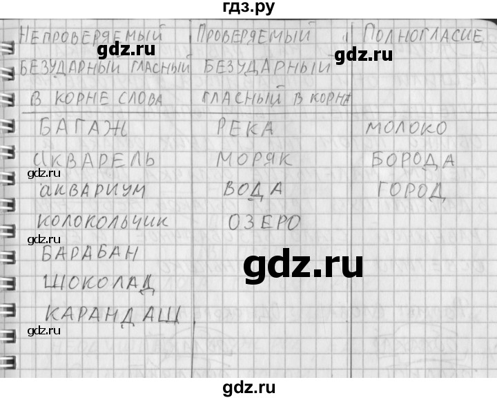 ГДЗ по русскому языку 3 класс Нечаева рабочая тетрадь  часть 1. упражнение - 26, Решебник 2015 №1