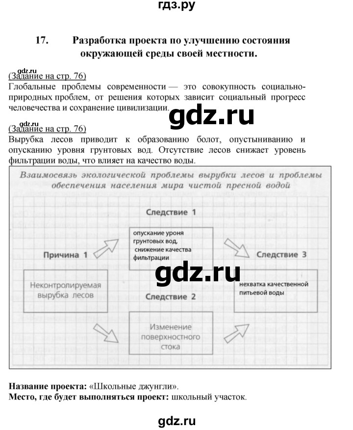 ГДЗ по географии 7 класс  Ходова тетрадь-практикум  страница - 76, Решебник