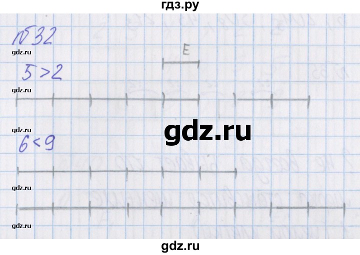 ГДЗ по математике 4 класс Александрова   часть №1 / упражнение - 32, Решебник №1