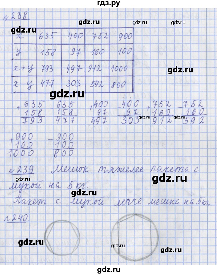 ГДЗ по математике 4 класс Рудницкая рабочая тетрадь  часть 1. страница - 75, Решебник №1 2018