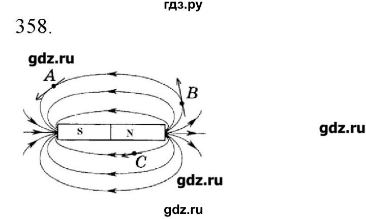ГДЗ по физике 8 класс Пурышева рабочая тетрадь  упражнение - 358, Решебник