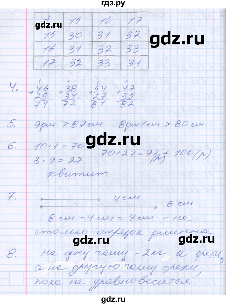 ГДЗ по математике 2 класс Минаева   часть 2. страница - 29, Решебник