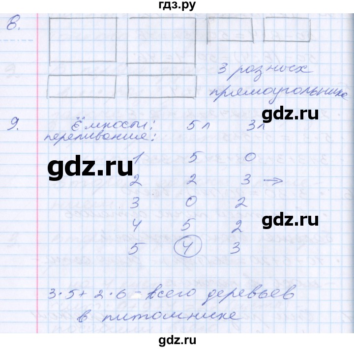 ГДЗ по математике 2 класс Минаева   часть 2. страница - 35, Решебник