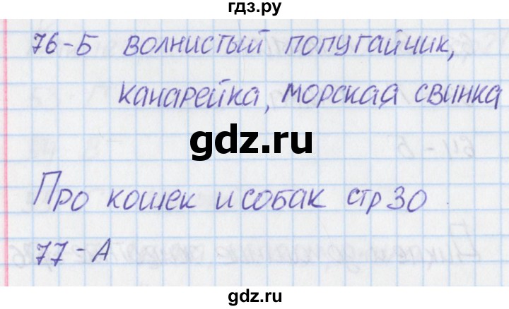 ГДЗ по окружающему миру 2 класс Плешаков тесты  страница - 30, Решебник 2017