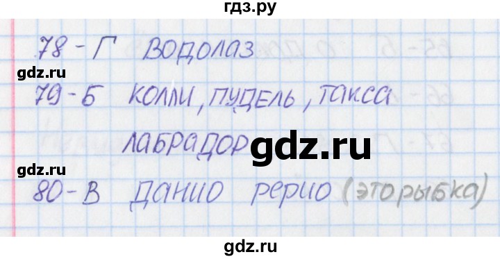 ГДЗ по окружающему миру 2 класс Плешаков тесты  страница - 31, Решебник 2017