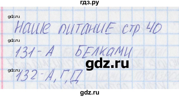 ГДЗ по окружающему миру 3 класс Плешаков тесты  страница - 40, Решебник 2018