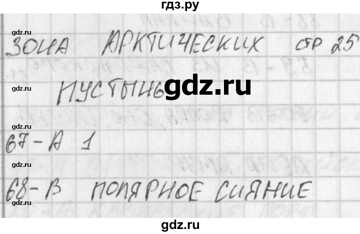 ГДЗ по окружающему миру 4 класс Плешаков тесты  страница - 25, Решебник 2018