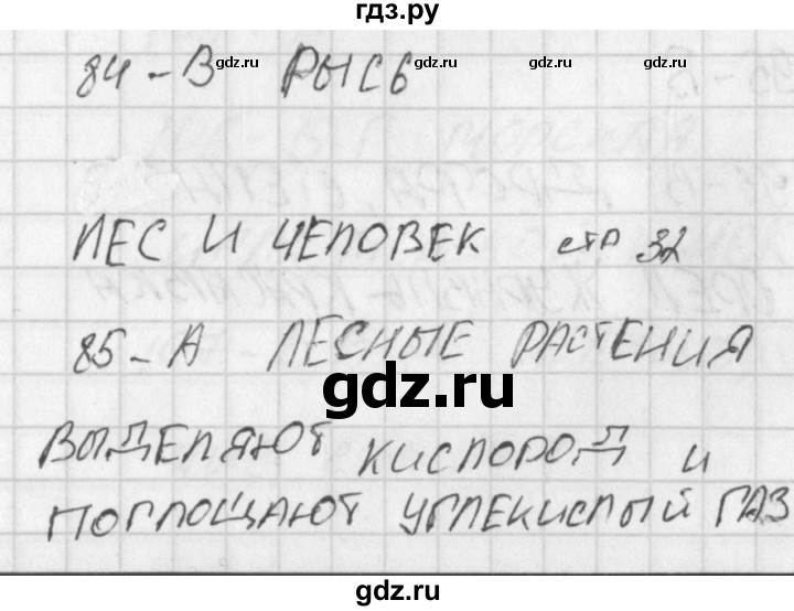 ГДЗ по окружающему миру 4 класс Плешаков тесты  страница - 32, Решебник 2018