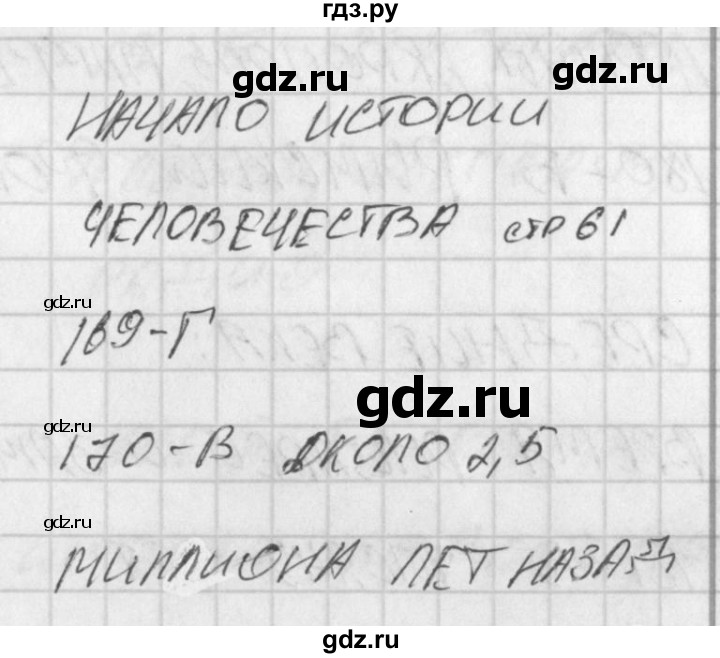 ГДЗ по окружающему миру 4 класс Плешаков тесты  страница - 61, Решебник 2018