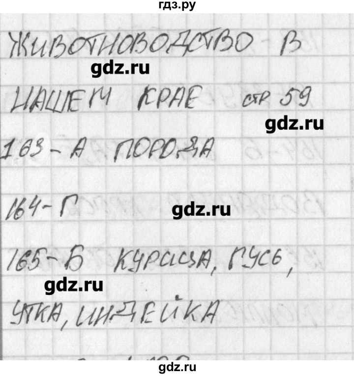 ГДЗ по окружающему миру 4 класс Плешаков тесты  страница - 59, Решебник