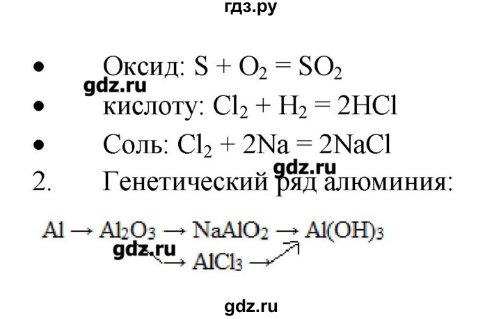 ГДЗ по химии 8 класс Журин   параграф - 27, Решебник №1
