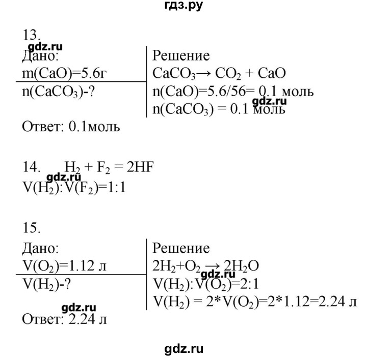 ГДЗ по химии 8 класс Гара тетрадь-тренажёр  страница - 79, Решебник №1