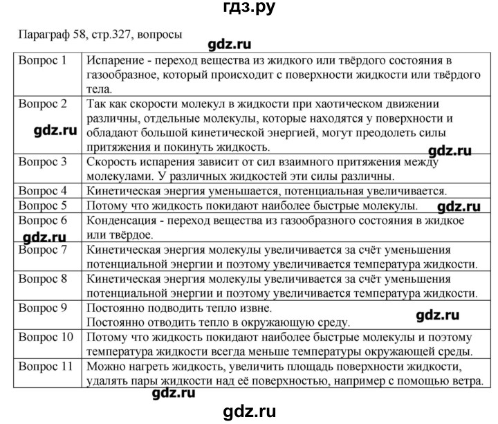ГДЗ по физике 10 класс Грачев  Базовый и углубленный уровень параграф - 58, Решебник