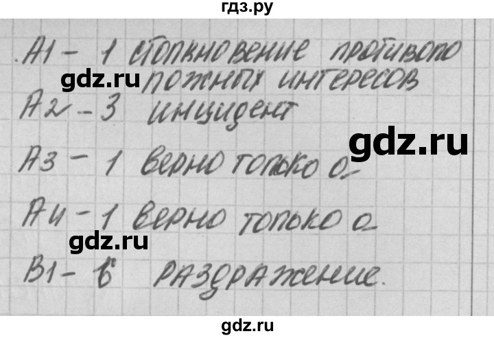 ГДЗ по обществознанию 6 класс Поздеев контрольно-измерительные материалы  тест 18. вариант - 2, Решебник