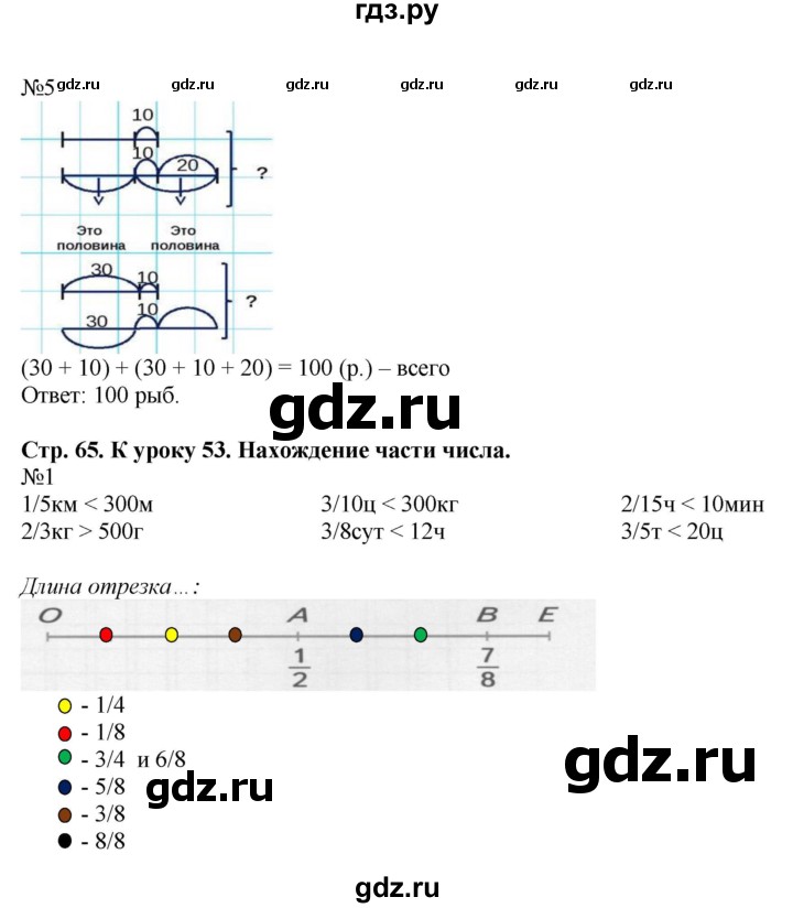 ГДЗ по математике 4 класс Гейдман рабочая тетрадь  тетрадь №2. страница - 53, Решебник к тетради 2022
