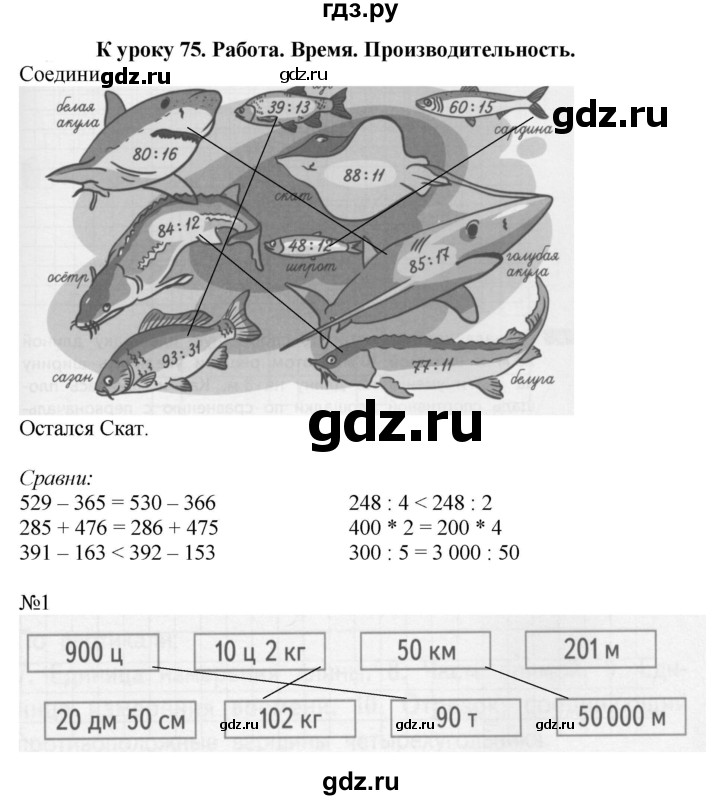 ГДЗ по математике 4 класс Гейдман рабочая тетрадь  тетрадь №3. страница - 30, Решебник к тетради 2022