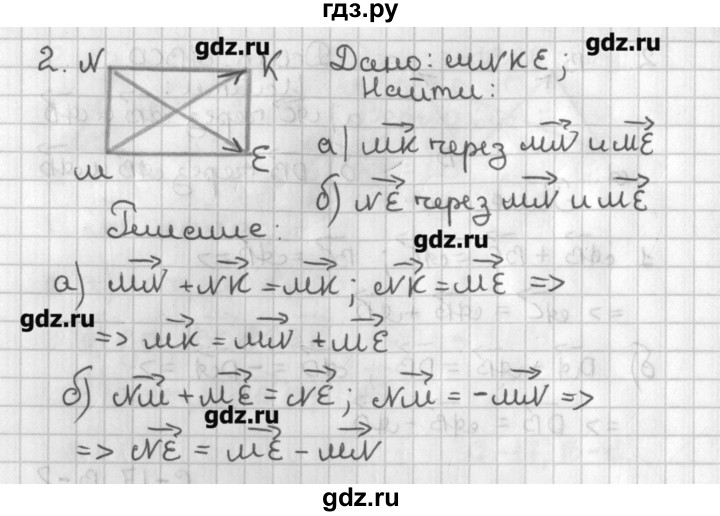 ГДЗ по геометрии 7‐9 класс Иченская самостоятельные и контрольные работы (к учебнику Атанасяна)  8 класс / самостоятельные работы / С-17. вариант - 2, Решебник №1