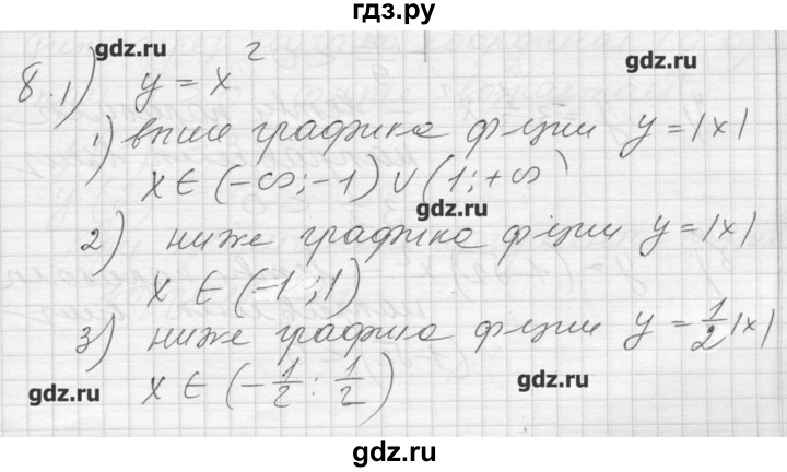 ГДЗ по алгебре 8 класс Ткачева дидактические материалы  § 36 - 8, Решебник №1