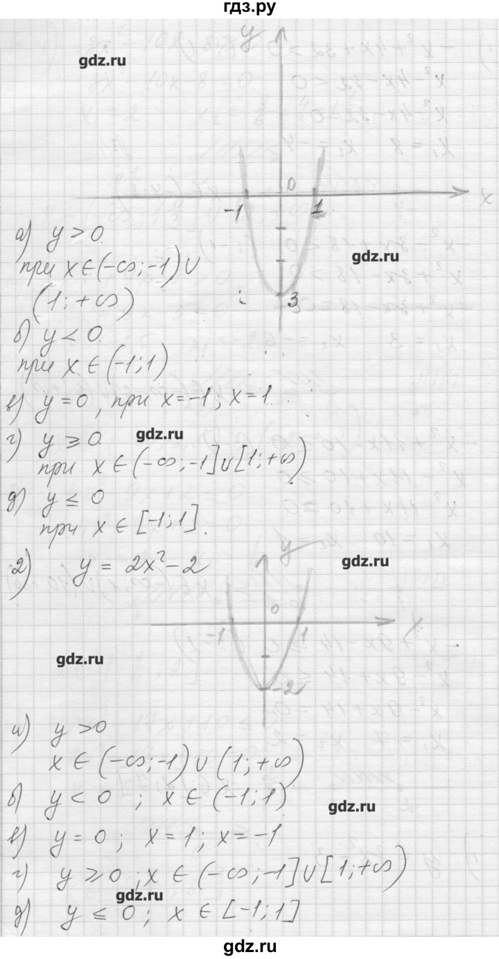 ГДЗ по алгебре 8 класс Ткачева дидактические материалы  § 40 - 8, Решебник №1