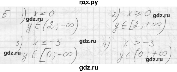 ГДЗ по алгебре 8 класс Ткачева дидактические материалы  § 6 - 5, Решебник №1