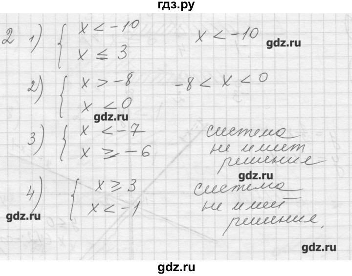 ГДЗ по алгебре 8 класс Ткачева дидактические материалы  § 9 - 2, Решебник №1