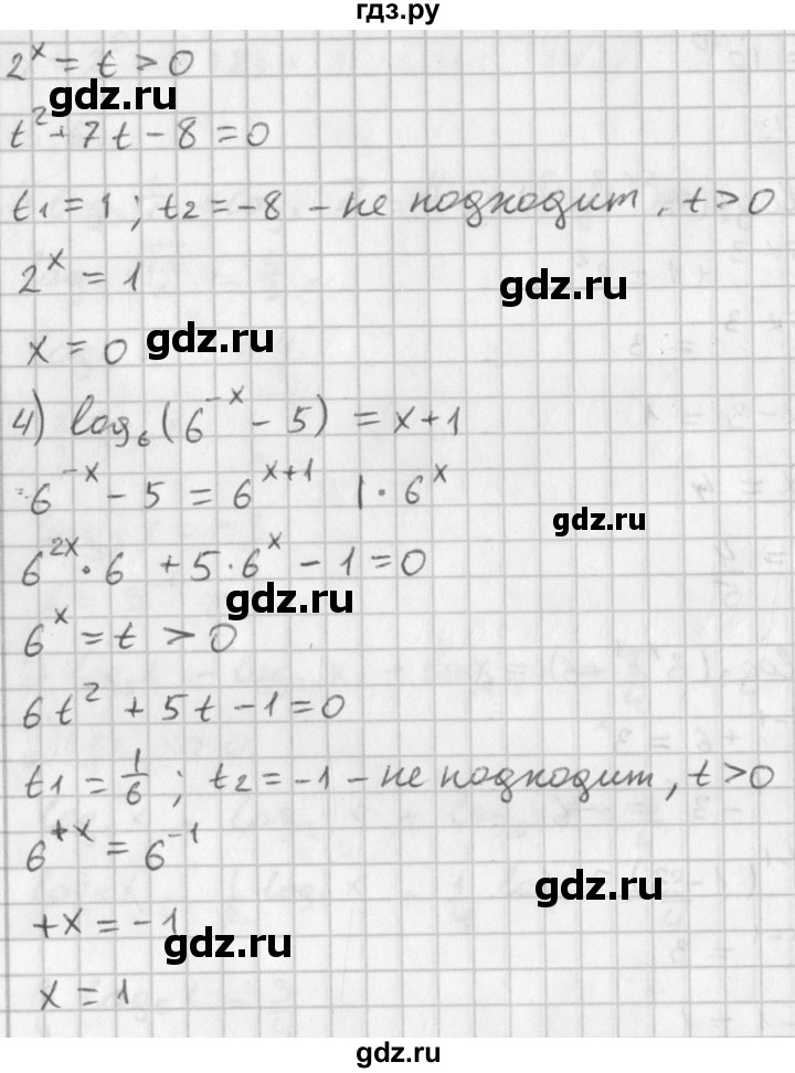 ГДЗ по алгебре 11 класс Мерзляк  Базовый уровень § 15 - 15.7, Решебник к учебнику 2014