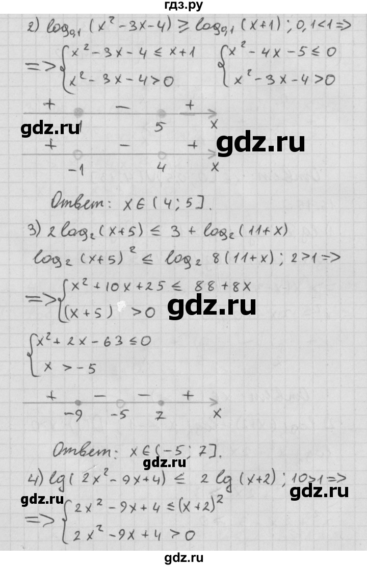 ГДЗ по алгебре 11 класс Мерзляк  Базовый уровень § 16 - 16.14, Решебник к учебнику 2014