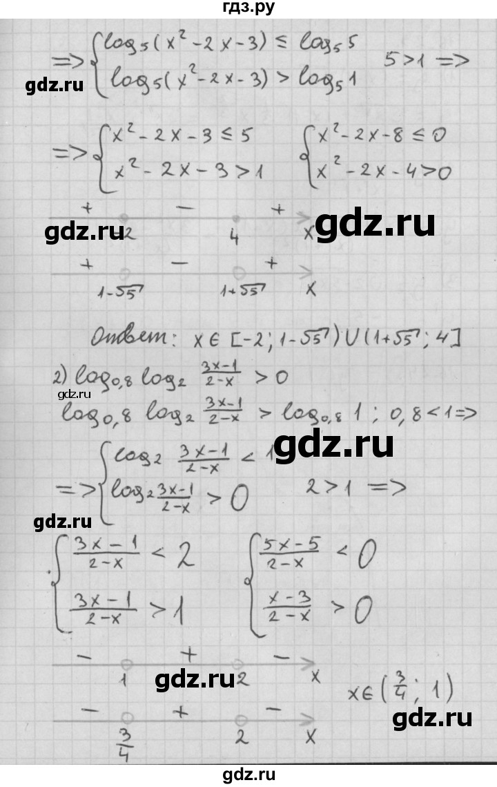 ГДЗ по алгебре 11 класс Мерзляк  Базовый уровень § 16 - 16.22, Решебник к учебнику 2014