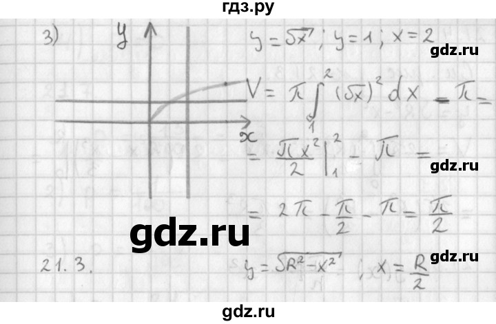 ГДЗ по алгебре 11 класс Мерзляк  Базовый уровень § 21 - 21.2, Решебник к учебнику 2014