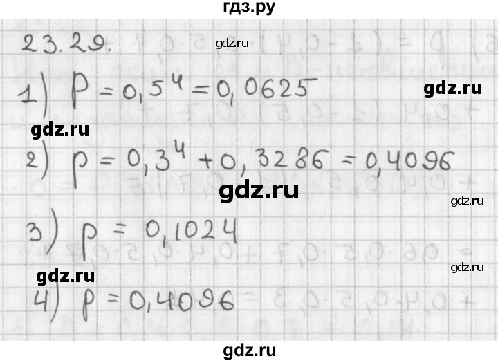 ГДЗ по алгебре 11 класс Мерзляк  Базовый уровень § 23 - 23.29, Решебник к учебнику 2014