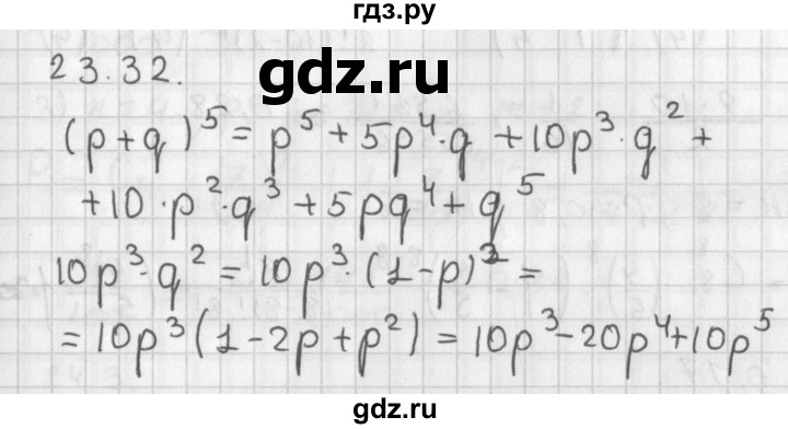 ГДЗ по алгебре 11 класс Мерзляк  Базовый уровень § 23 - 23.32, Решебник к учебнику 2014