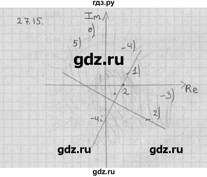 ГДЗ по алгебре 11 класс Мерзляк  Базовый уровень § 27 - 27.15, Решебник к учебнику 2014