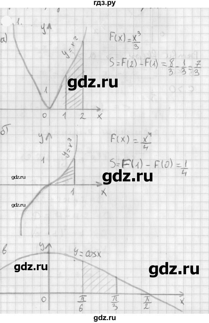 ГДЗ по алгебре 11 класс Мерзляк  Базовый уровень § 11 - 11.1, Решебник к учебнику 2021