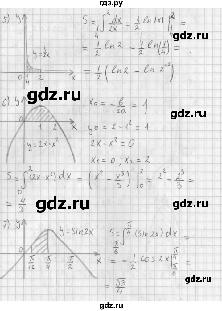 ГДЗ по алгебре 11 класс Мерзляк  Базовый уровень § 11 - 11.5, Решебник к учебнику 2021