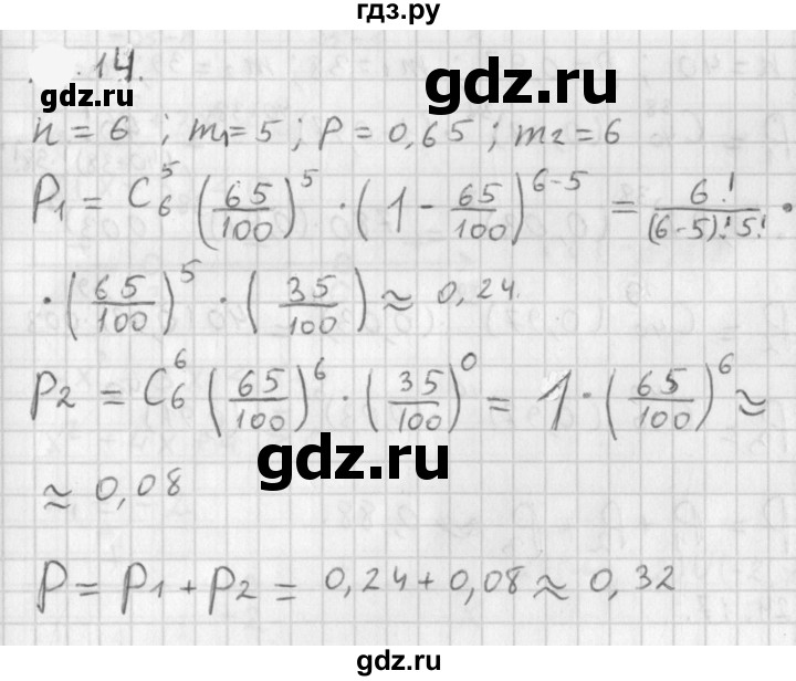 ГДЗ по алгебре 11 класс Мерзляк  Базовый уровень § 19 - 19.14, Решебник к учебнику 2021
