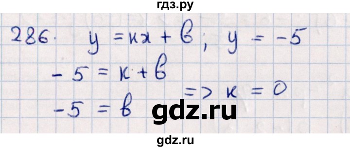 ГДЗ по алгебре 11 класс Мерзляк  Базовый уровень упражнения для повторения курса алгебры - 286, Решебник к учебнику 2021