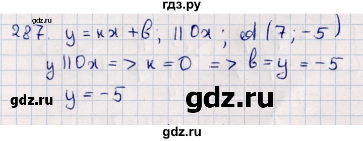 ГДЗ по алгебре 11 класс Мерзляк  Базовый уровень упражнения для повторения курса алгебры - 287, Решебник к учебнику 2021