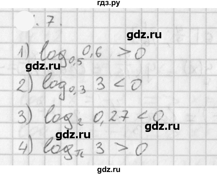 ГДЗ по алгебре 11 класс Мерзляк  Базовый уровень § 5 - 5.7, Решебник к учебнику 2021