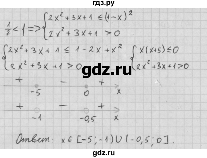 ГДЗ по алгебре 11 класс Мерзляк  Базовый уровень § 7 - 7.13, Решебник к учебнику 2021