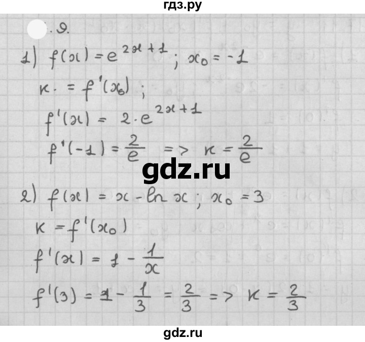 ГДЗ по алгебре 11 класс Мерзляк  Базовый уровень § 8 - 8.9, Решебник к учебнику 2021