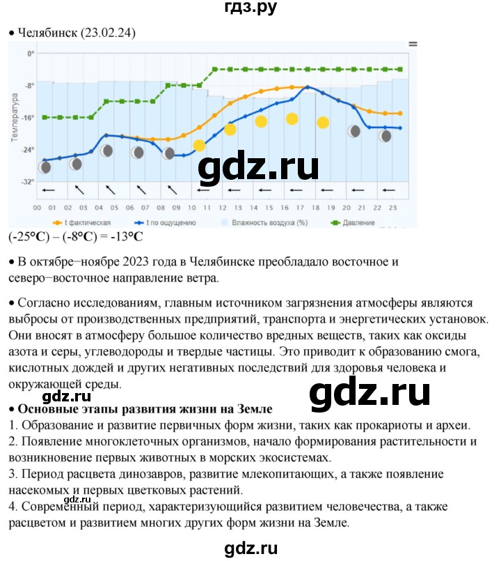 ГДЗ по географии 6 класс Летягин   страница - 130, Решебник 2023