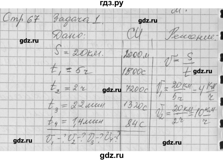 ГДЗ по физике 7 класс Минькова рабочая тетрадь  урок - 29, Решебник №1