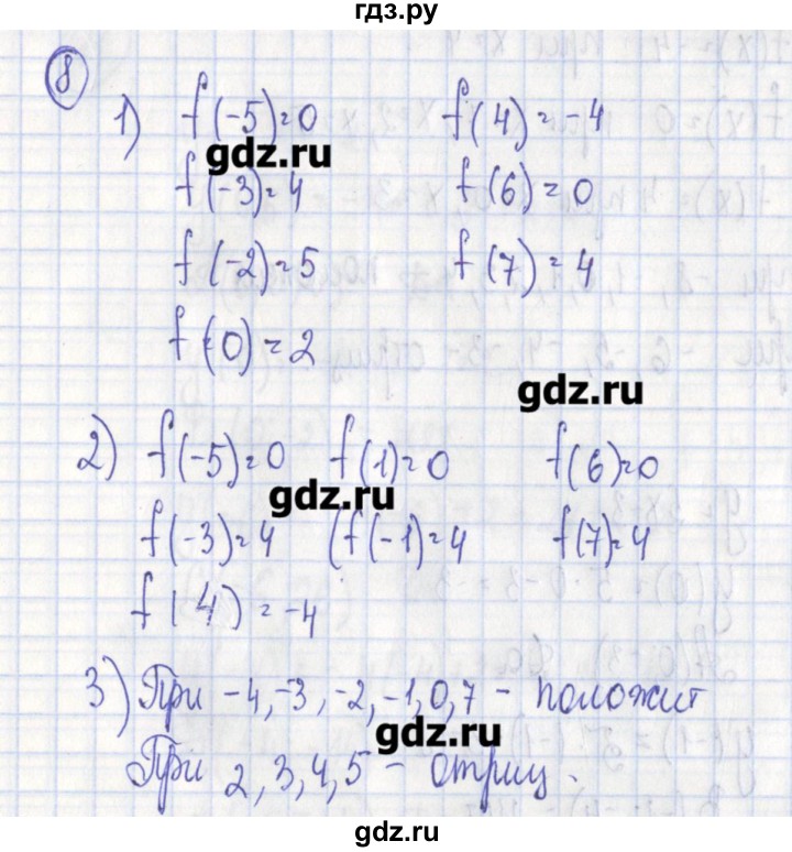 ГДЗ по алгебре 7 класс Ткачева дидактические материалы  § 30 - 8, Решебник №1