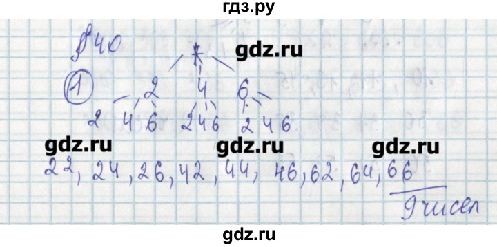 ГДЗ по алгебре 7 класс Ткачева дидактические материалы  § 40 - 1, Решебник №1